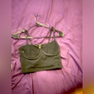 Corset crop top